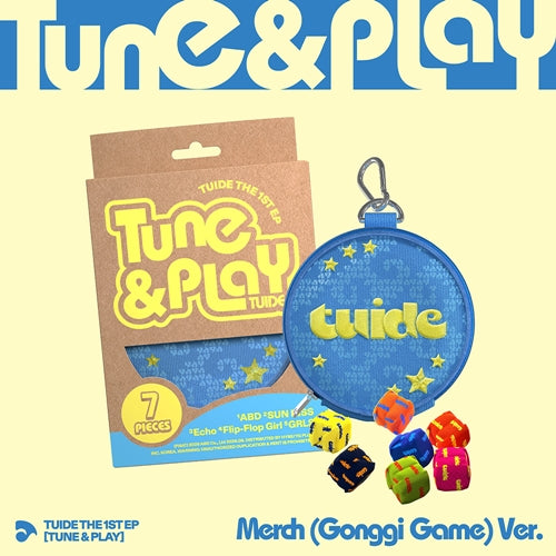 TUIDE – The 1st EP [TUNE & PLAY] (Merch ver.) (Gonggi Game)