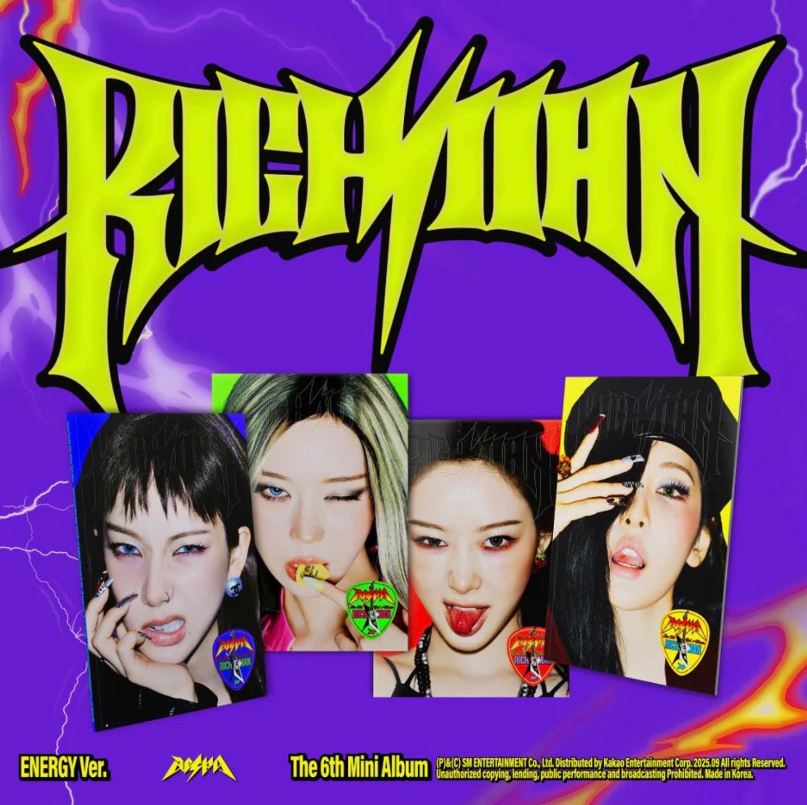 aespa - 6th Mini Album [Rich Man] ENERGY Ver.