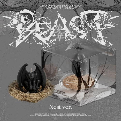 ALPHA DRIVE ONE – THE 2ND MINI ALBUM [UNBREAKABLE : 少年BEAST] (Nest Ver.) (Limited Edition)