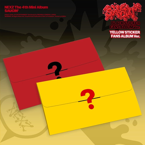 NEXZ – The 4th Mini Album [SAUCIN’] (STICKER FANS ALBUM Ver.)