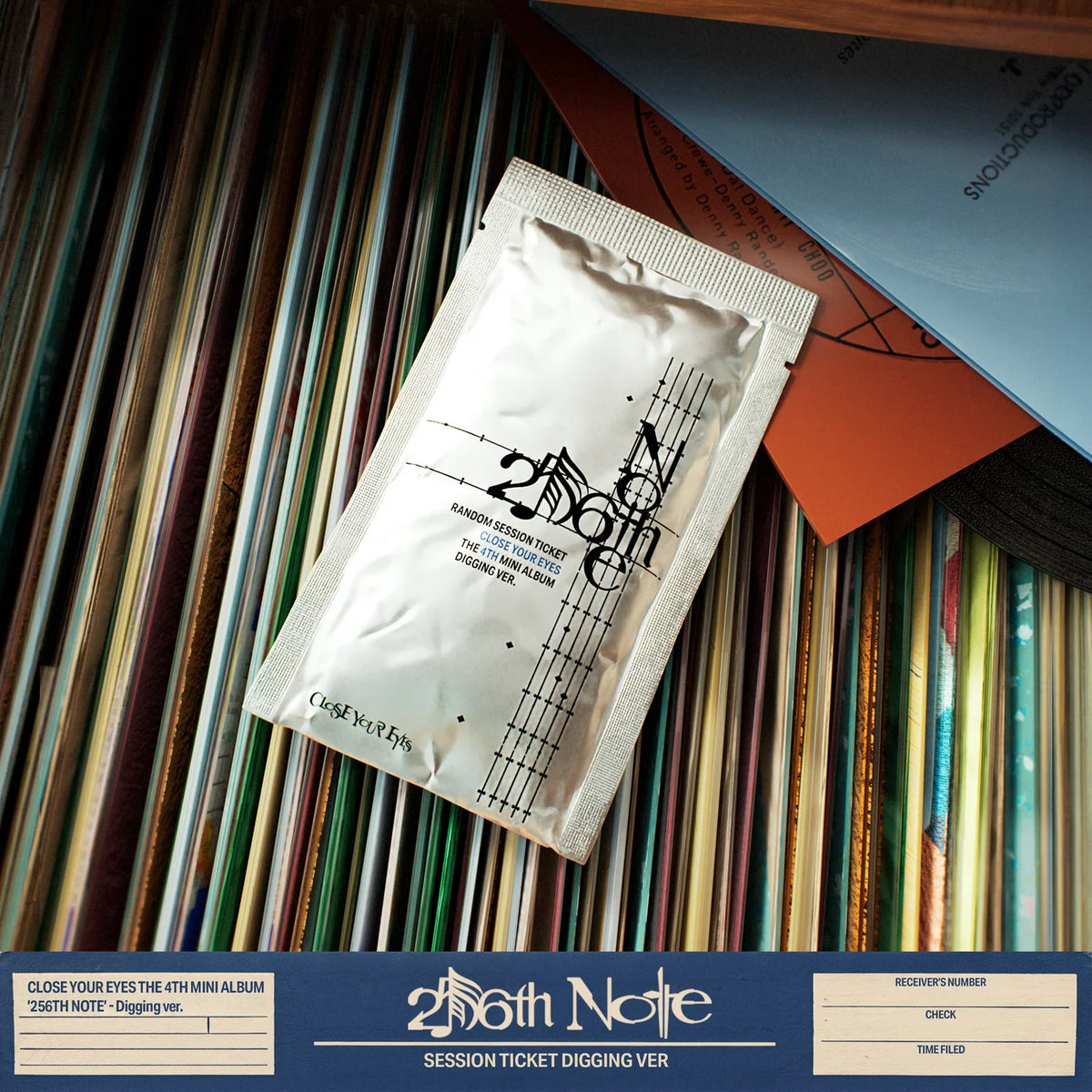 CLOSE YOUR EYES - 4th Mini Album [256th Note] Digging Ver.
